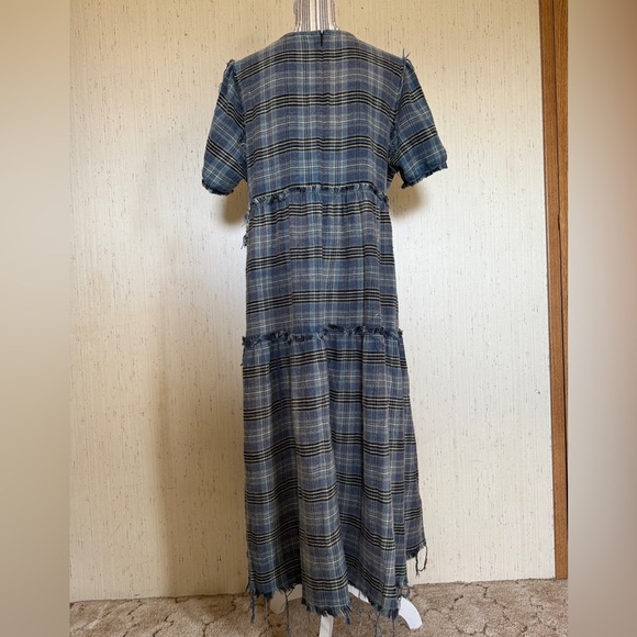 R13 Shredded Relaxed Midi - Picture 6 of 11